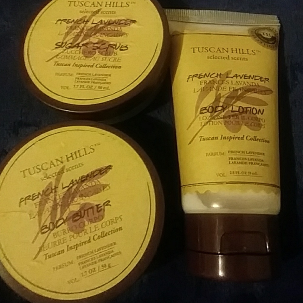 Lavender scent selections